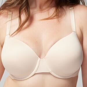 Soma Pale Sand Vanishing 360 Perfect Coverage Bra 44DD